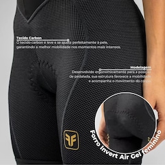 Bretelle de Ciclismo Feminino Free Force Performance Invert Gel - Foto 6