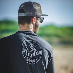 Boné Aba Reta Hupi Trucker 7 Panel - Snapback - Adulto - Foto 8