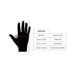 Luva Hupi Running - Adulto - Foto 6