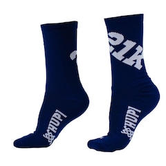 Meia Cano Longo Hupi Meia Maratona Ultra 21K - 03 Pares - Unissex - Foto 3