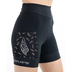 Kit Corrida: Bermuda Hupi Asas Curta + Meia - Feminino - Foto 3