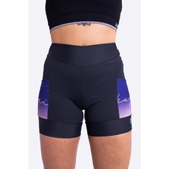 Bermuda de Compressao Hupi Run Curta Pena - Feminina - Foto 2