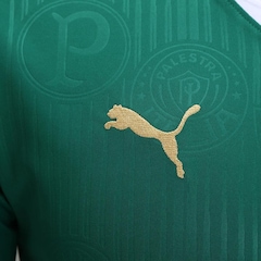Camisa Puma Palmeiras I Home Verde 2024 - Masculina - Foto 5