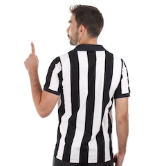 Camiseta de Time Retromania Santos Bimundial Listrado 62/63 - Masculino - Foto 5