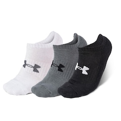 Meia Invisível Under Armour Core Cotton - 6 Pares - Unissex - Foto 2