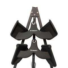 Kit Puxadores Anatômicos Academia Musculação Yangfit + Suporte - Foto 8