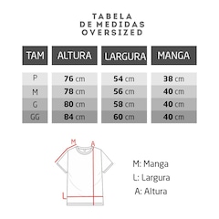 Camiseta Oversized Algodão Prime Wss Skateboard - Masculina - Foto 6