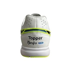 Chuteira Futsal Topper Top Maestro Pro V - Unissex - Foto 4