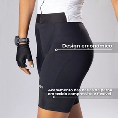 Bretelle Ciclismo Feminino Mauro Ribeiro Pocket com Bolso - Foto 5