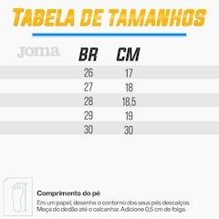 Chuteira Futsal Infantil Joma Evolution - Foto 10