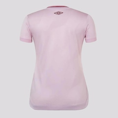 Camisa do Fluminense Outubro Rosa 2024 Umbro - Feminina - Foto 2