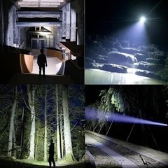 Lanterna Led Tática 4 Núcleos Alto Brilho Longo Alcance Ultra Iluminação Carregamento Usb - Foto 8