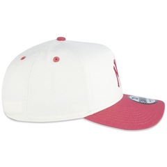 Boné Aba Curva New Era 940 A-Frame New York Yankees Core Winecork - strapback - Adulto - Foto 12