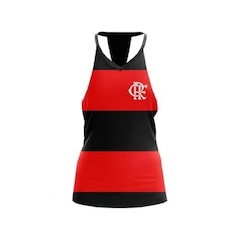 Camiseta Regata do Flamengo Braziline Mass - Feminina - Foto 1