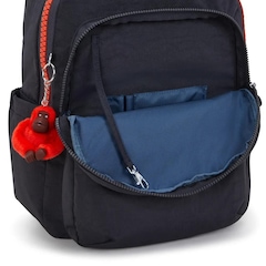Mochila Kipling Seoul Lap Iron Bold Zip - 27 Litros - Foto 5