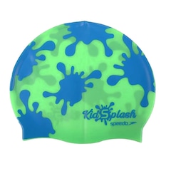 Touca de Natação Speedo Splash Club Silicone - Infantil - Foto 3