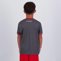 Camisa Bayern de Munique Infantil Cinza - Foto 4