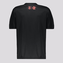 Camisa Flamengo Torcer Infantil Preta - Foto 6