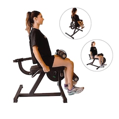 Cadeira Extensora e Flexora Ajuste de Cargas Anilhas Yangfit - Foto 10