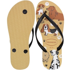 Chinelo de Dedo Havaianas Slim Pets - Feminino - Foto 3