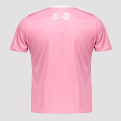 Camisa Flamengo Afeto Infantil Rosa - Foto 2