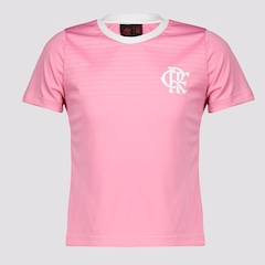 Camisa Flamengo Afeto Infantil Rosa - Foto 1