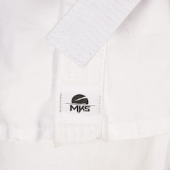 Kimono de Judo Mks Iniciante Michi + Faixa Branca - Adulto - Foto 6