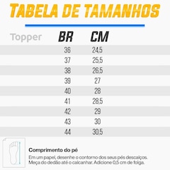 Chuteira Futsal Topper Maestro Club V - Adulto - Foto 3