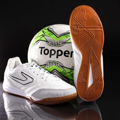 Chuteira Futsal Topper Maestro Club V - Adulto - Foto 8