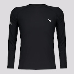 Camiseta Puma Manga Longa Uv50+ - Infantil - Foto 1