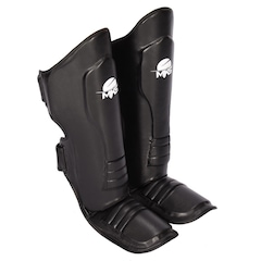 Caneleira MKS Armour Kickboxing Muay thai Preto - Foto 1