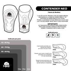 Luva de Boxe Mks Contender Neo - Foto 10