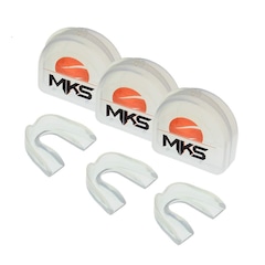 Protetor Bucal MKS - Simples (Pack com 3 + Estojos) - Foto 1