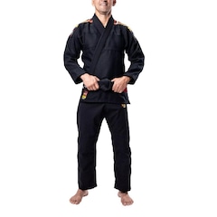 Kimono Atama Jj Ultra Light Sunset Preto Masculino - Foto 5