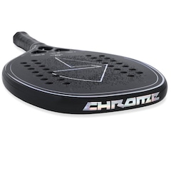 Raquete de Beach Tennis Titan Chrome - Carbono 3K - Foto 5