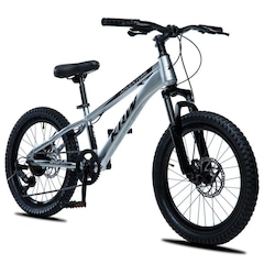 Bicicleta Mtb Aro 20 Krw - Câmbio 7 Velocidades L20 - Infantil - Foto 2