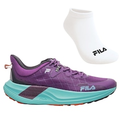 Kit Tênis Fila Racer Skytrail + Meia - Masculino - Foto 1