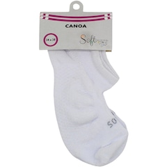 Meia Soft Canoa Indi Esportiva Atoalhada - 34 a 38 - Feminina - Foto 2