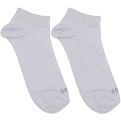Meia Soft Cano Invisível Esportiva Atoalhada - 39 a 43 - Masculina - Foto 1
