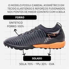 Chuteira Society Adulto Umbro Adamant Top Speed Club - Foto 3
