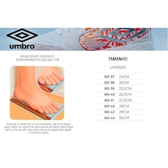 Chuteira Society Adulto Umbro Adamant Top Speed Club - Foto 5