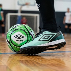 Kit Chuteira Society Umbro Adamant Top Speed Club + Meião - Adulto - Foto 7