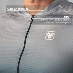 Camisa de Ciclismo Masculina Free Force Basic Dawn - Foto 5