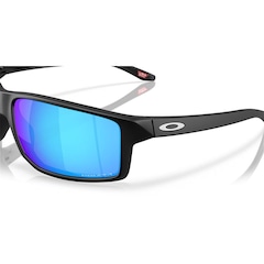 Óculos de Sol Oakley Gibston Xl Matte Black Prizm - Unissex - Foto 4