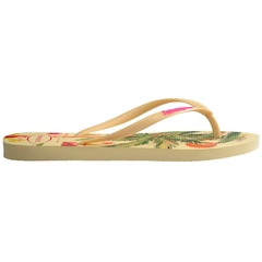 Chinelo de Dedo Havaianas Slim Summer Bliss - Feminino - Foto 3