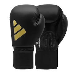 LUVA DE BOXE ADIDAS SPEED 50 BLACK GOLD - Foto 1