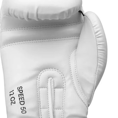 LUVA DE BOXE ADIDAS SPEED 50 WHITE - Foto 4