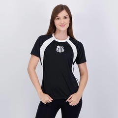 Camisa Santos Var Feminina Preta - Foto 1
