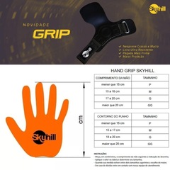 Luva Hand Grip Skyhill Competition com Corda - Foto 5