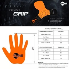 Luva Hand Grip Skyhill Competition com Corda - Foto 6